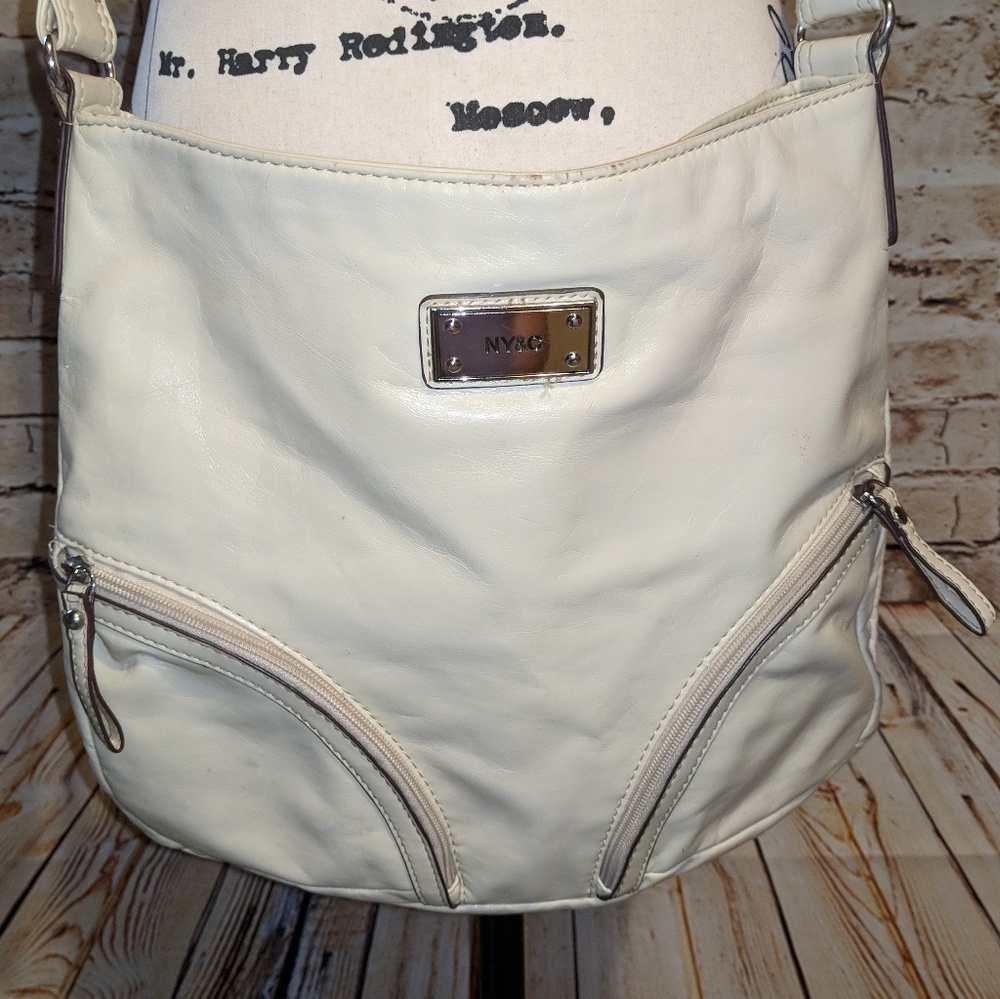 Cream Crossbody Purse